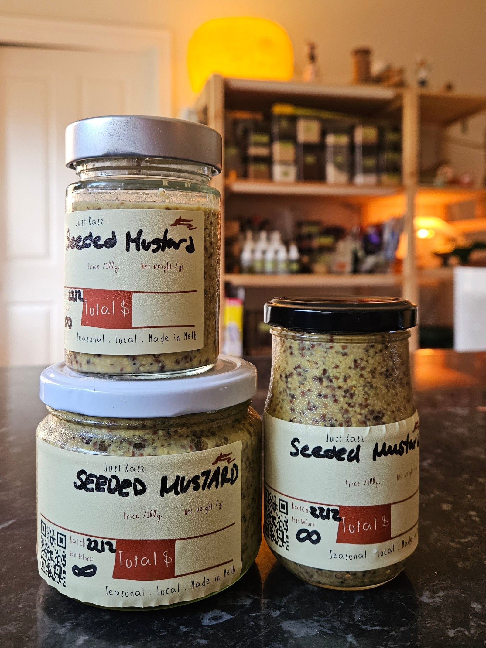 Smoked Fermented Seeded Mustard
